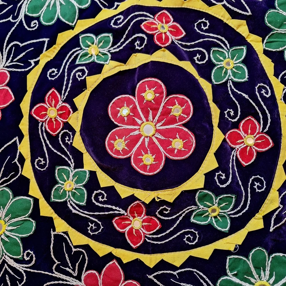Boho hippy velvety tapestry / table cloth 28